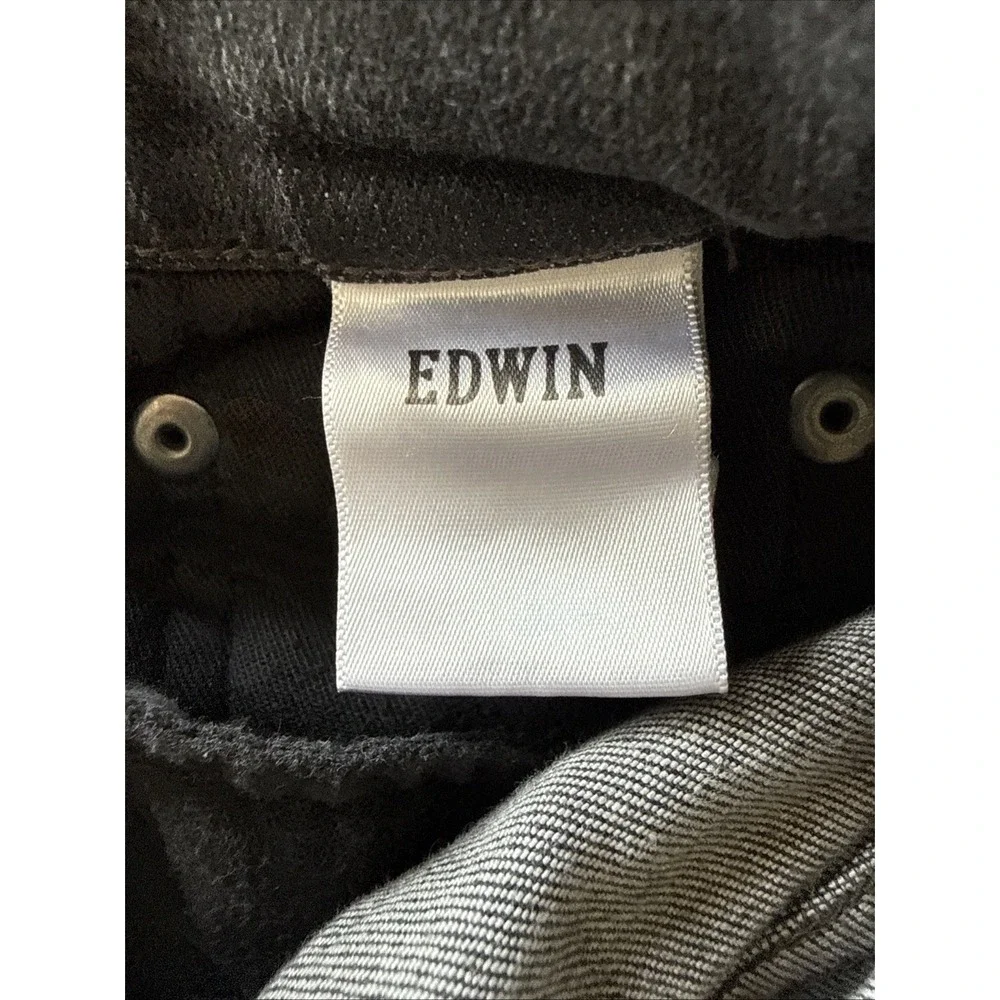 Edwin Jeans Womens Black Pixie 9
